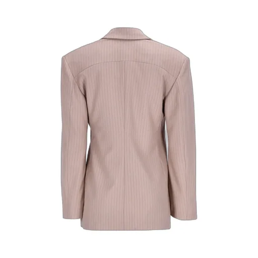 Blazer With Striped Pattern