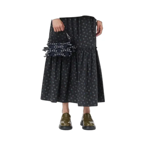 Floral Printed Maxi Skirt