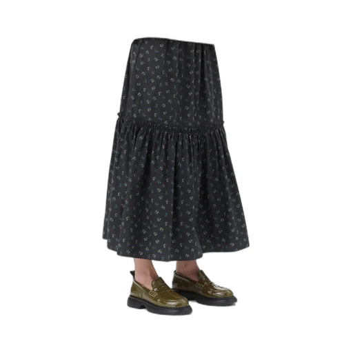 Floral Printed Maxi Skirt