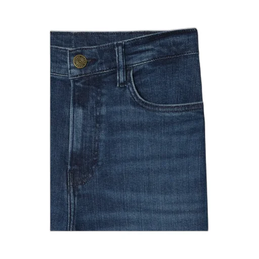 Le Easy Flare Side Slit Jeans