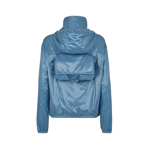 High-Necked Hooded Jacket