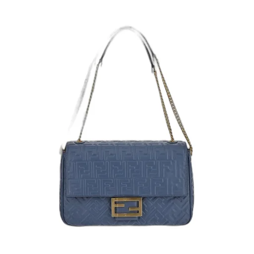 Baguette Chained Crossbody Bag
