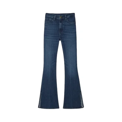 Le Easy Flare Side Slit Jeans