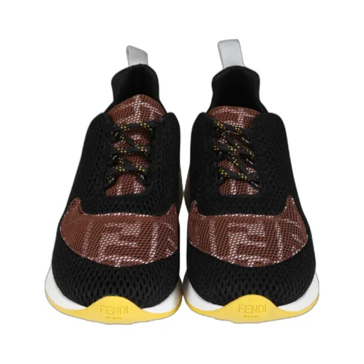 Ff Logo Detailed Mesh Sneakers