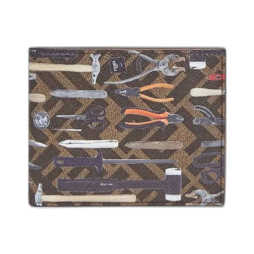 Tools Printed Bi-Fold Wallet