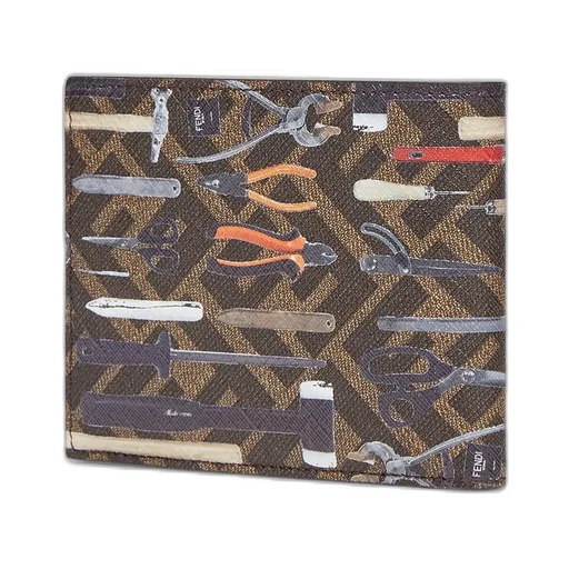 Tools Printed Bi-Fold Wallet