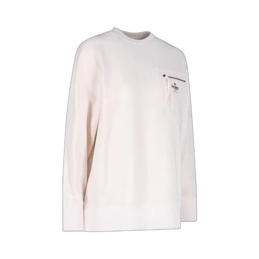 Zip-Pocket Cotton Sweatshirt