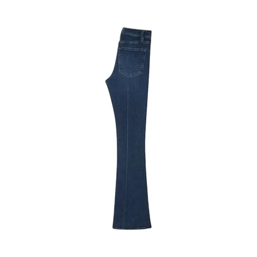 Le Easy Flare Side Slit Jeans