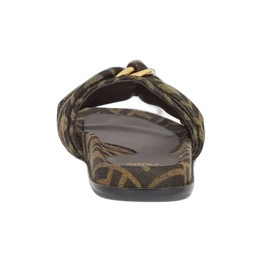 Feel Ff Jacquard Slides