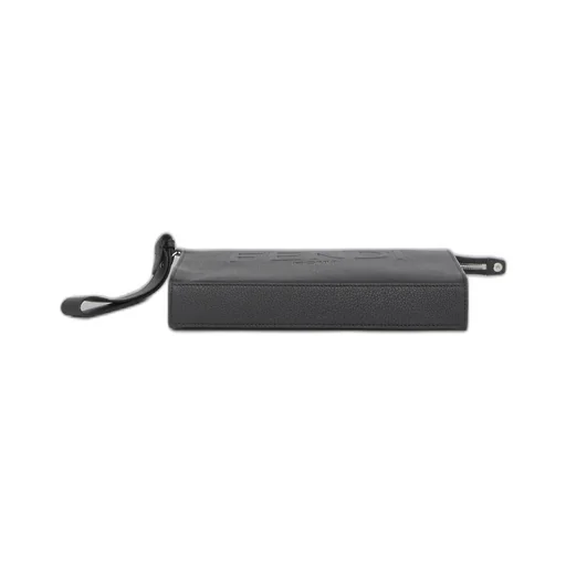 Logo Embossed Zipped Pouch