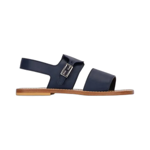 Logo Buckle Sandals
