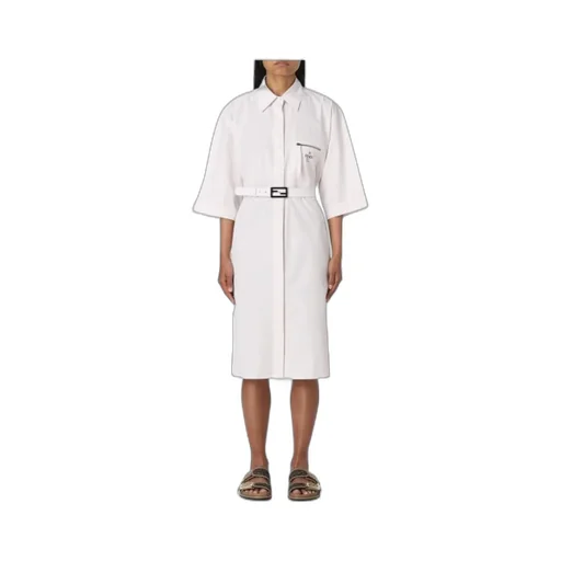 Oversized Shirt Dress