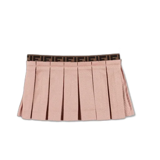 Ff Motif Pleated Dress