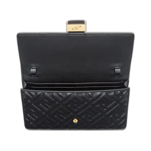 Baguette Logo Embossed Wallet On Chain