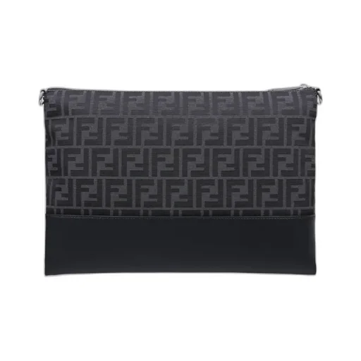 Ff Motif Medium Clutch Bag
