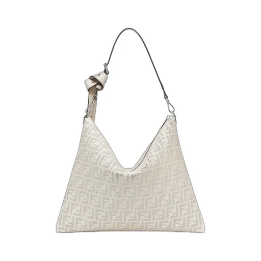 After Ff Zipped Shoulder Bag