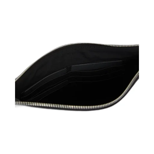 Logo Embossed Zipped Pouch