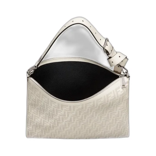 After Ff Zipped Shoulder Bag