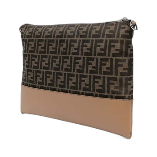 Ff Motif Medium Clutch Bag
