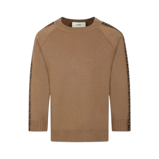 Ff Motif Knitted Jumper