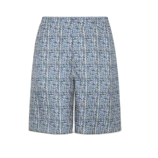All-Over Ff Braided Printed Bermuda Shorts