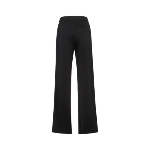 Logo Mirror Printed Straight Leg Pants