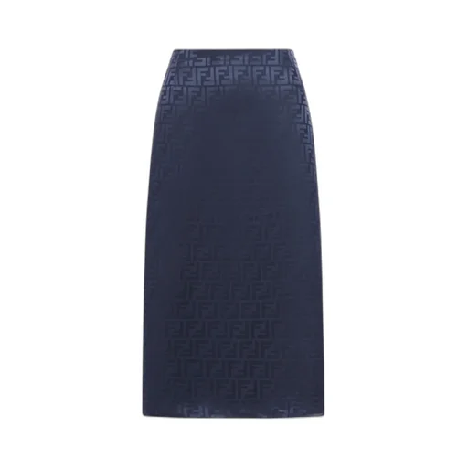 Monogram Detailed Skirt
