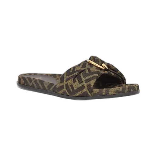 Feel Ff Jacquard Slides