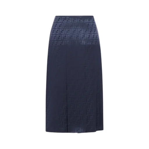 Monogram Detailed Skirt