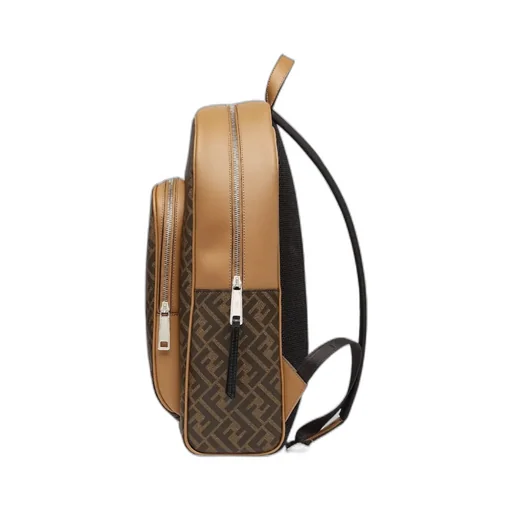 Ff Motif Zipped Backpack