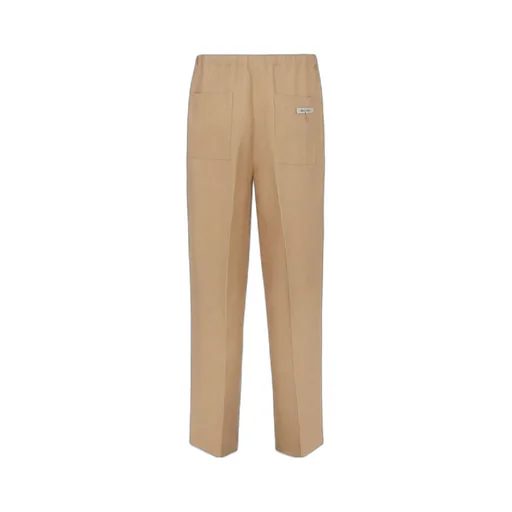 Straight-Leg Tailored Trousers