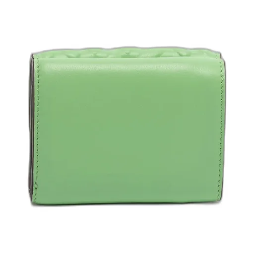 Ff Embossed Nappa Leather Wallet