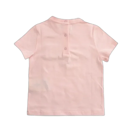 Textured Embroidered-Logo T-Shirt