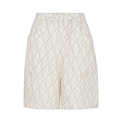 Ff Motif Printed Bermuda Shorts