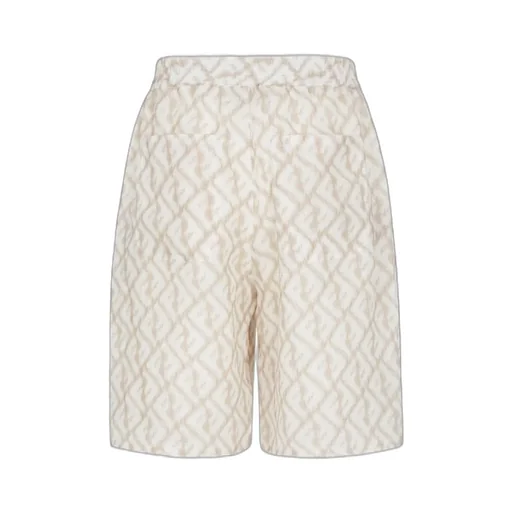 Ff Motif Printed Bermuda Shorts