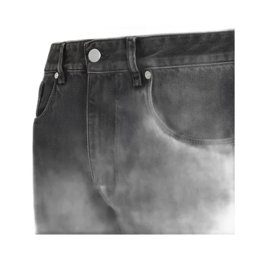 Logo Patch Straight-Leg Jeans