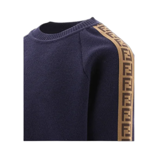 Ff Motif Knitted Jumper