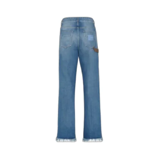 Logo-Patch Denim Jeans