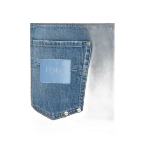 Logo-Patch Denim Jeans