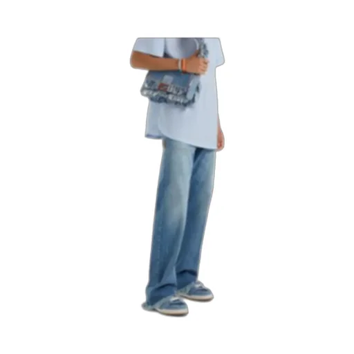 Logo-Patch Denim Jeans