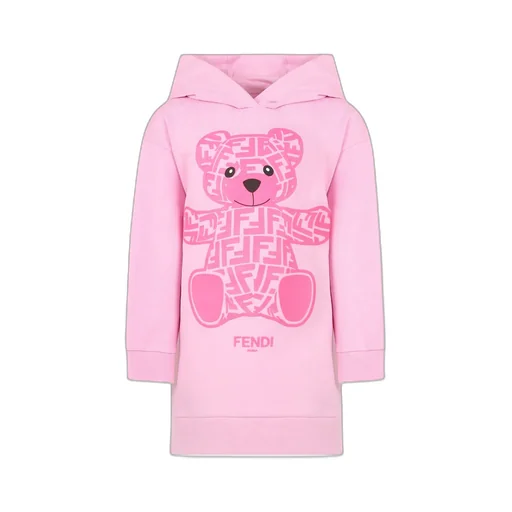 Teddy Bear Hooded Dress