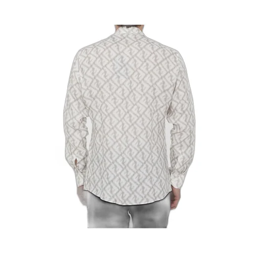 Allover Ff Motif Buttoned Shirt