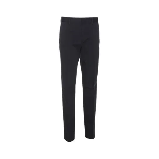 Logo-Appliqué Straight-Leg Trousers