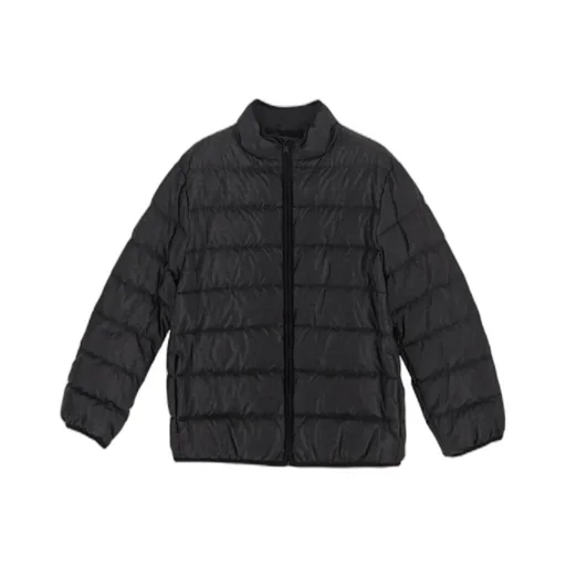 All-Over Logo Printed Padded Jacket