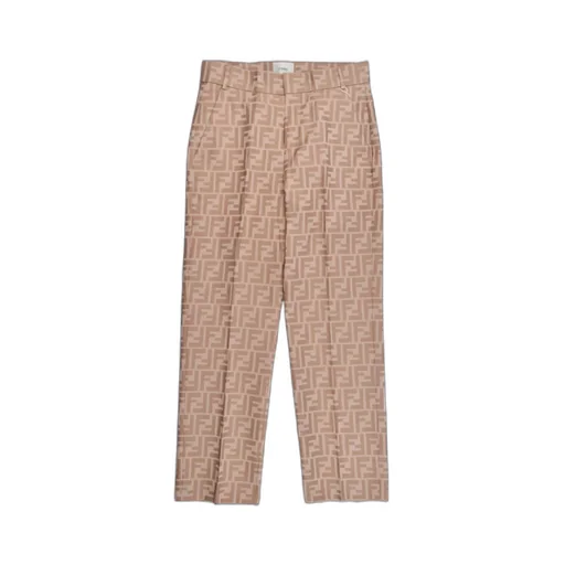 All-Over Ff Motif Trousers