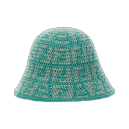 Ff Jacquard Cashmere Bell Hat