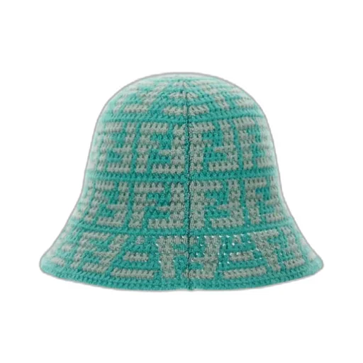 Ff Jacquard Cashmere Bell Hat