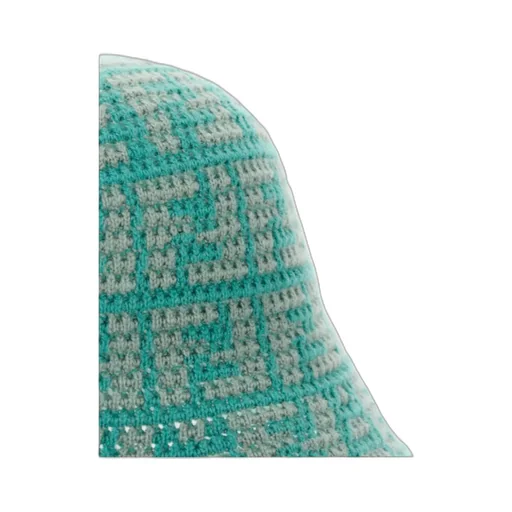 Ff Jacquard Cashmere Bell Hat