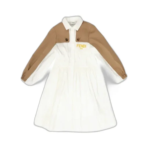Logo-Detail Shirt Dress