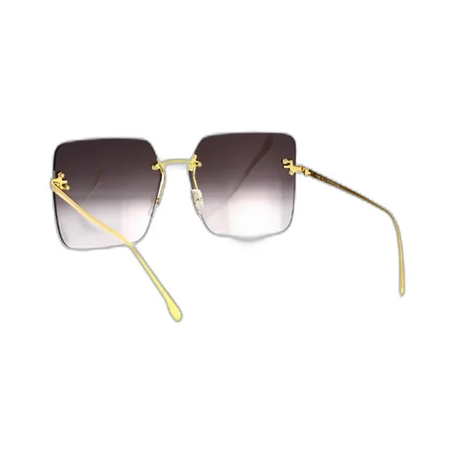 Square Frameless Sunglasses